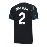 Pánský Fotbalový dres Manchester City Kyle Walker #2 2023-24 Třetí Krátký Rukáv